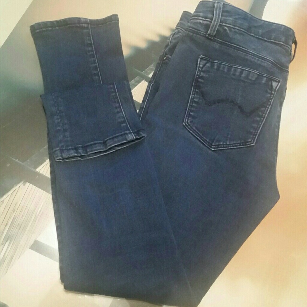 Cult of individuality dark skinny jeans