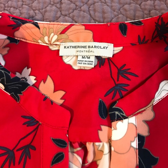Katherine Barclay Tops - Katherine Barclay blouse/ holiday/ work/ date Fall