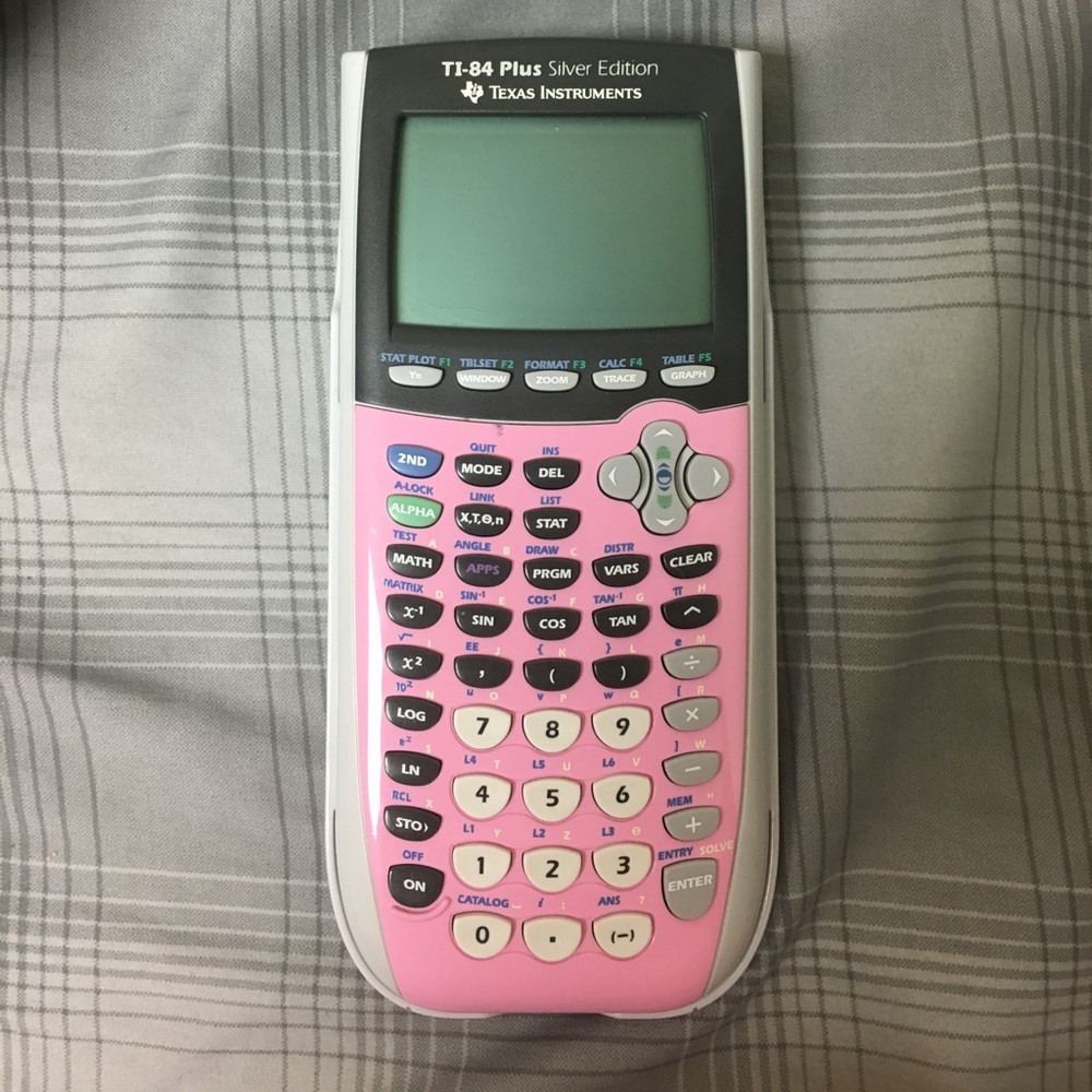TI 84 Plus Silver Edition Graphing Calculator