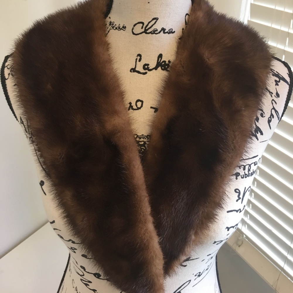 Vintage fur scarf