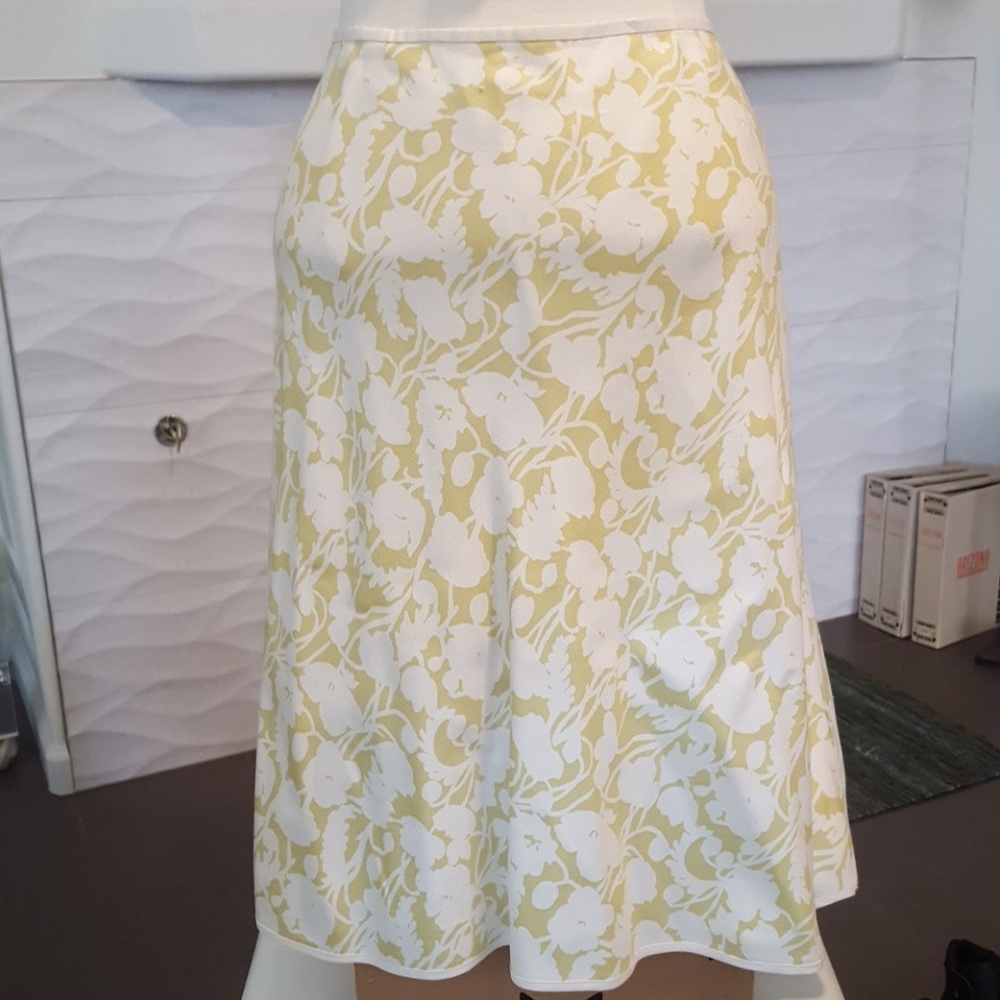 Ann Taylor 100% Silk A-line Skirt 12