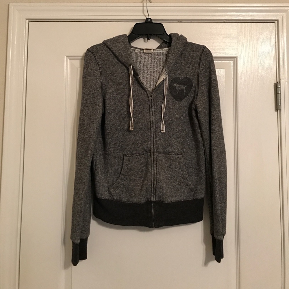 Victoria's Secret Pink zip up hoodie