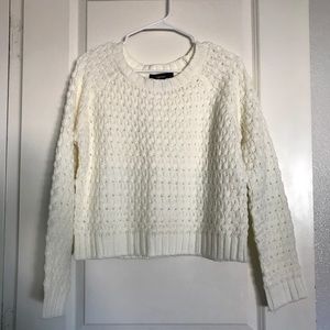 Cream Knitted Sweater