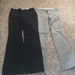 Old Navy Boot-cut low rise pants