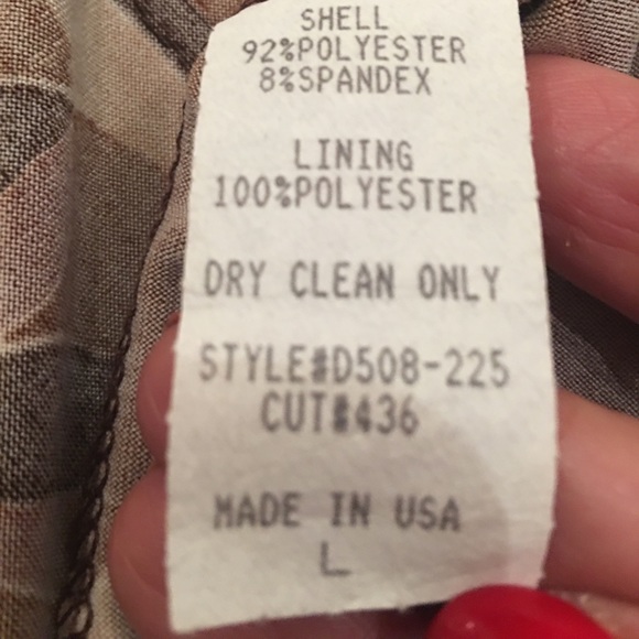 Vintage dress, size L but runs small - Picture 4 of 4