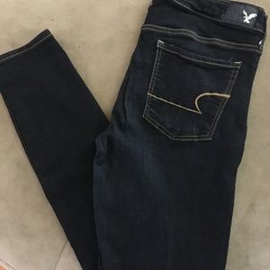 👽Dark wash American Eagle jeans👽