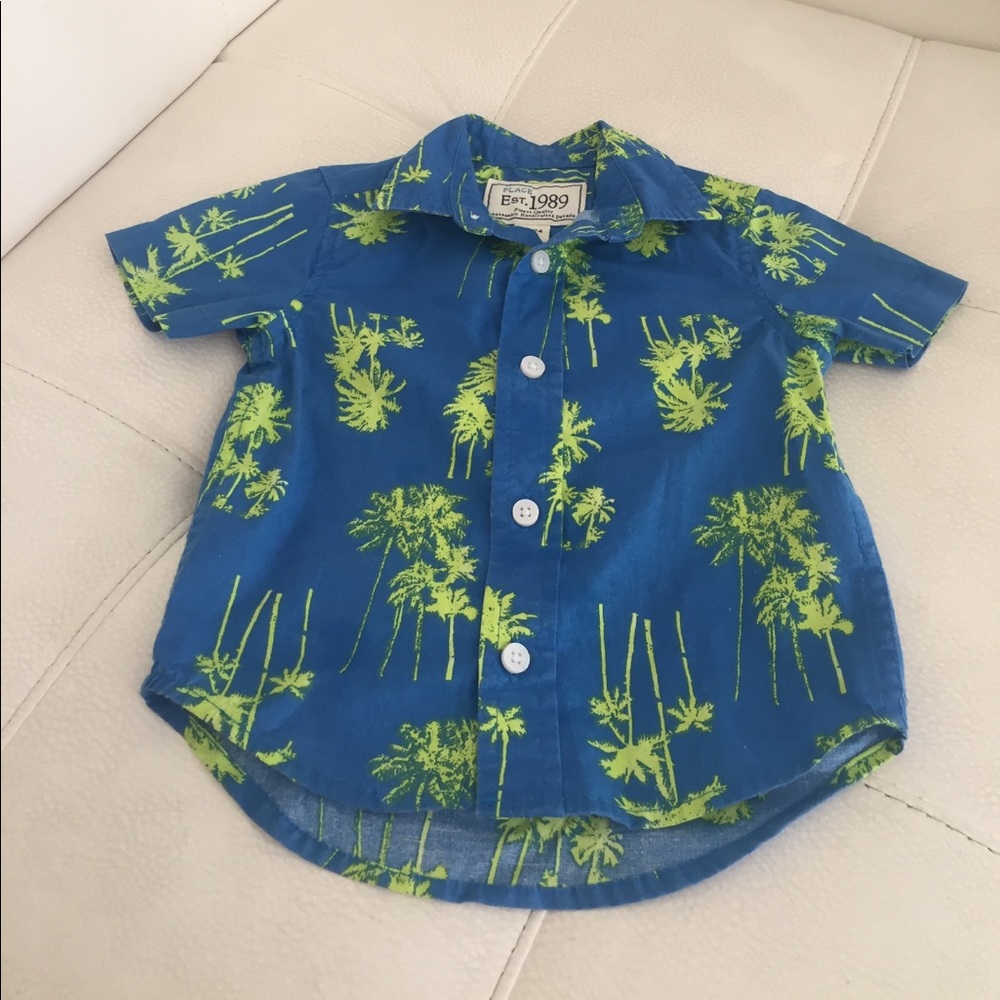 Hawaiian festive shirt size 18-34 months used