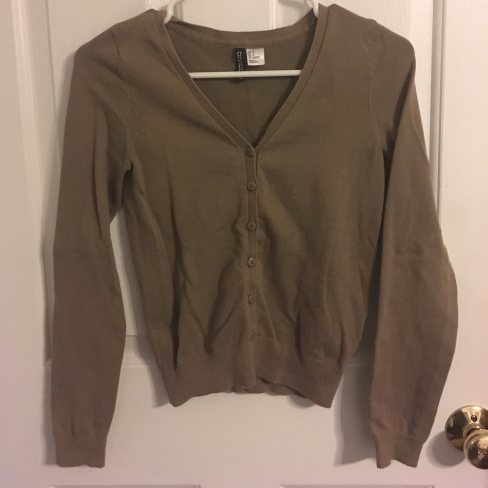 Taupe H&M Cardigan