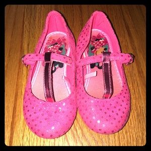 Pink Disney flats