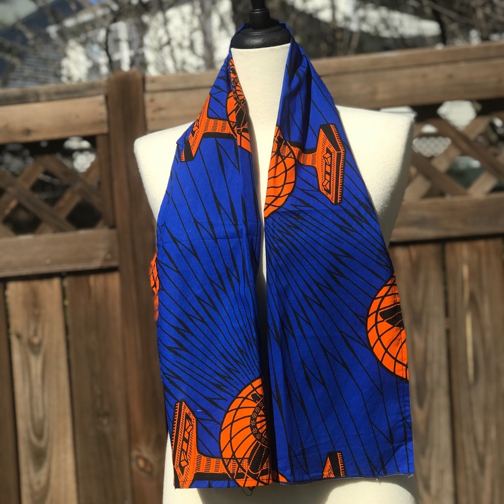 African Print Women's All Purpose Scarf