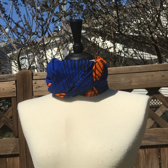 African Print Women's All Purpose Scarf - Picture 5 of 7