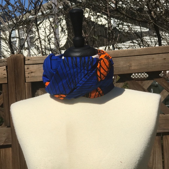 African Print Women's All Purpose Scarf - Picture 6 of 7