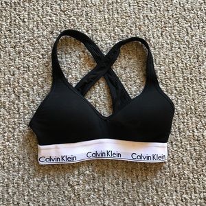 Padded Calvin Klein Sports Bra (XS)
