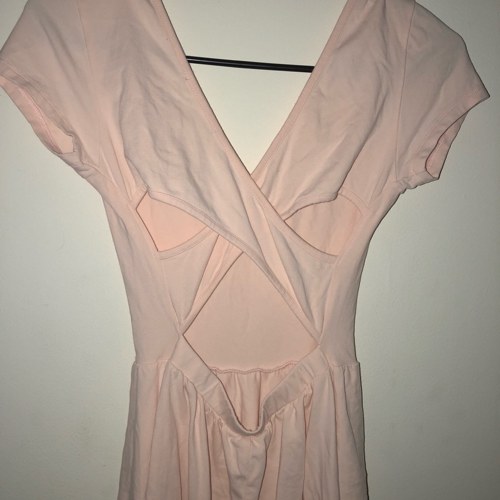 Back cutout dress
