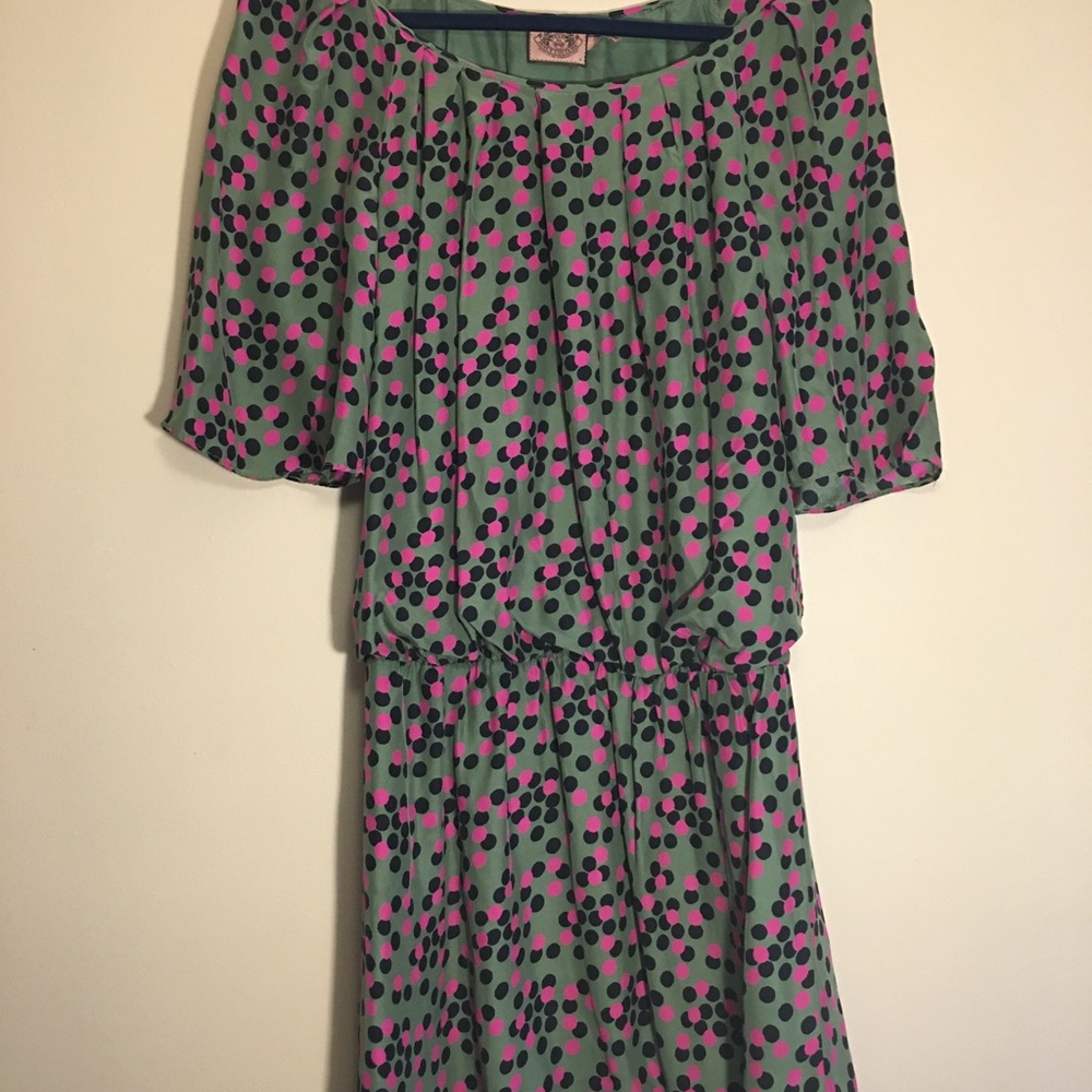 JUICY COUTURE polka dot patterned dress