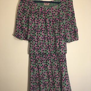 JUICY COUTURE polka dot patterned dress