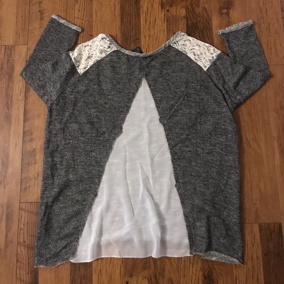 Juniors Distressed Sweater - Picture 4 of 4