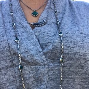 Triple layering necklace-from short to long