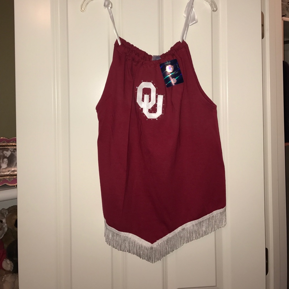 Oklahoma Sooners halter top NWT