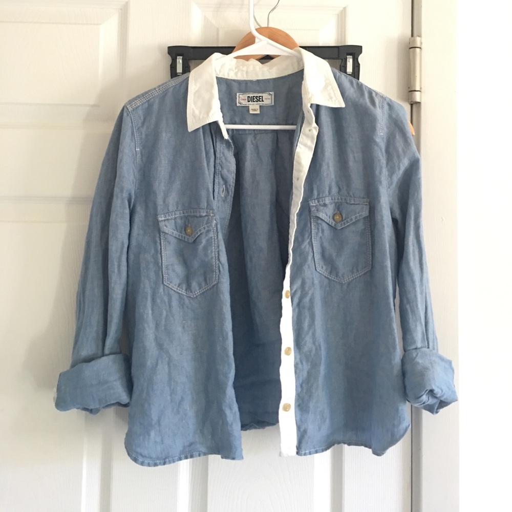 Diesel linum shirt. 90% new