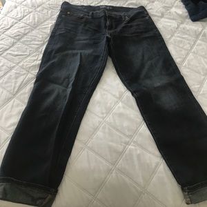 Boyfriend jeans - cropped - lucky brand