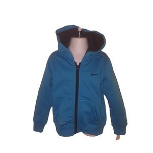 Nike Light Blue Therma-Fit Zip Up hoodie