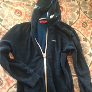 Boys Small Vans zip up hoodie!
