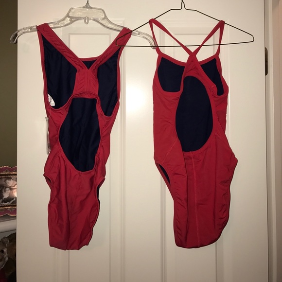 Two lifeguard one piece swim suits - Picture 2 of 6