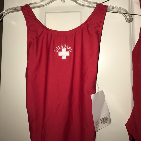 Two lifeguard one piece swim suits - Picture 3 of 6
