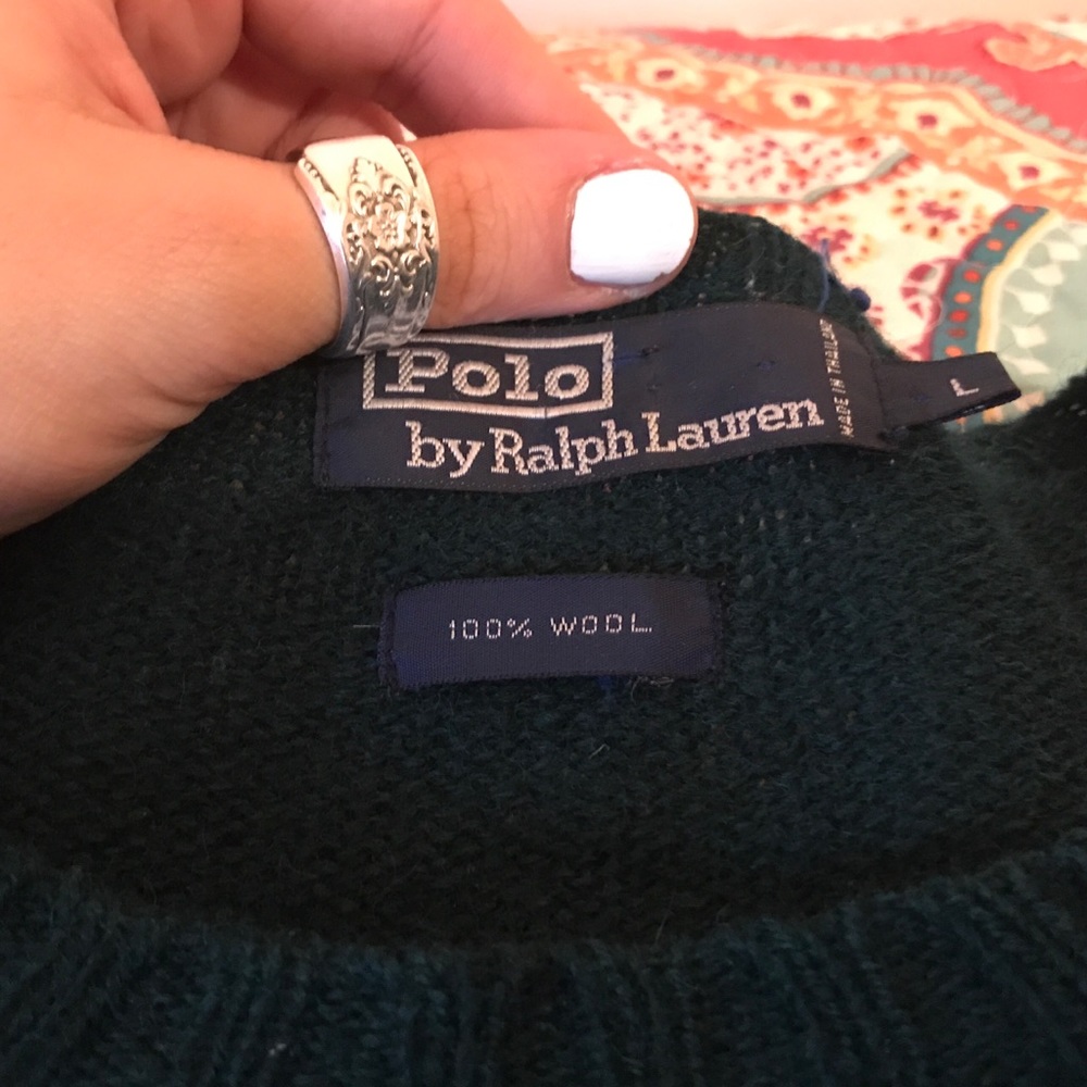 Polo Ralph Lauren 100% wool sweater