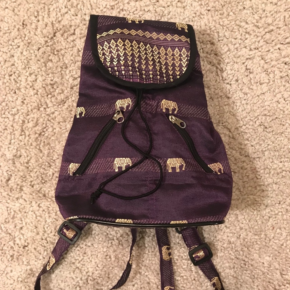 Elephant mini backpack