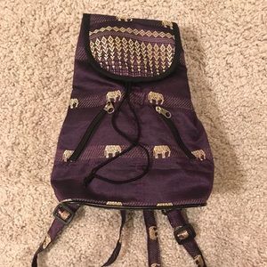 Elephant mini backpack
