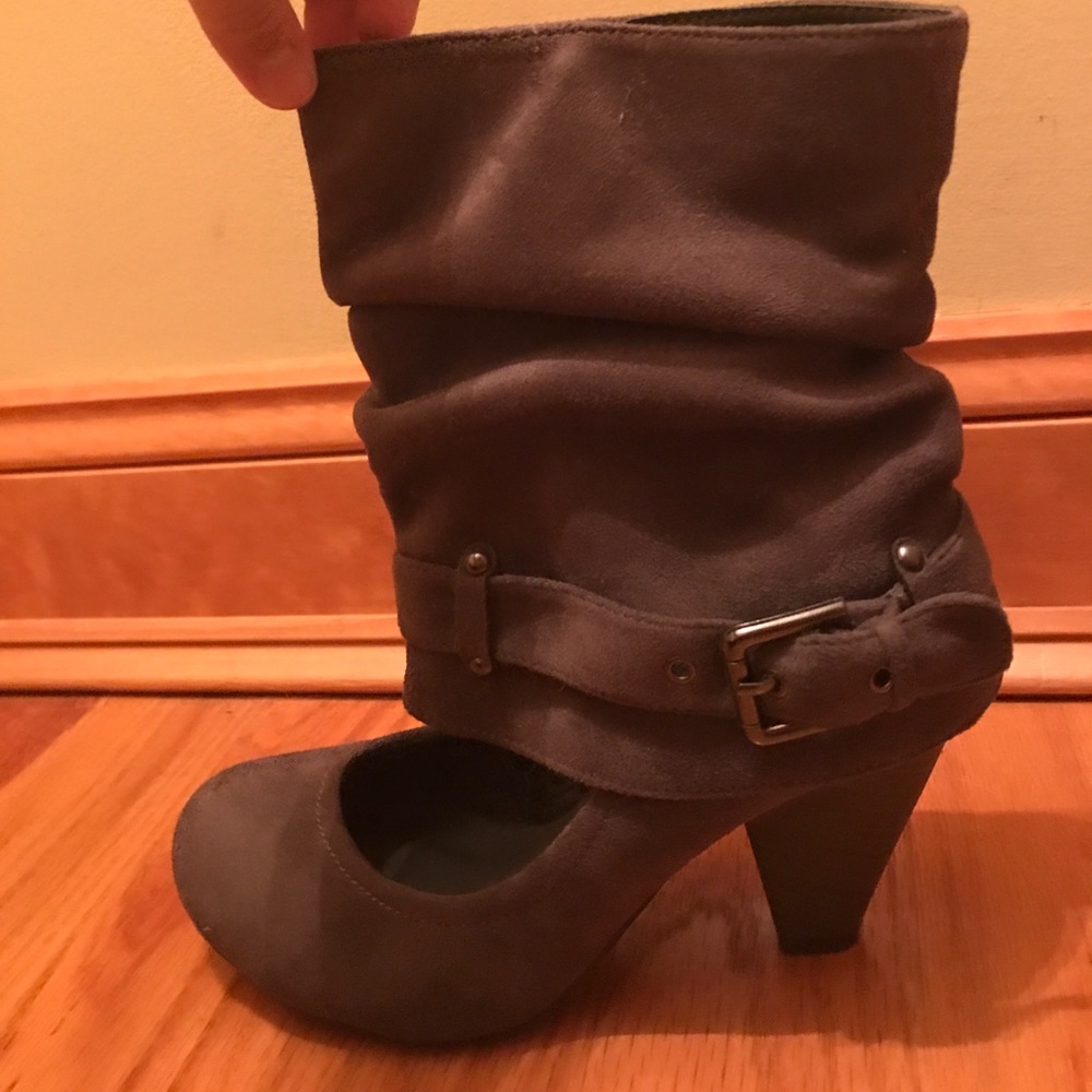 New Grey Booties