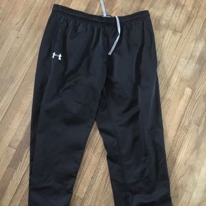 Black XL Under armor sweat pants