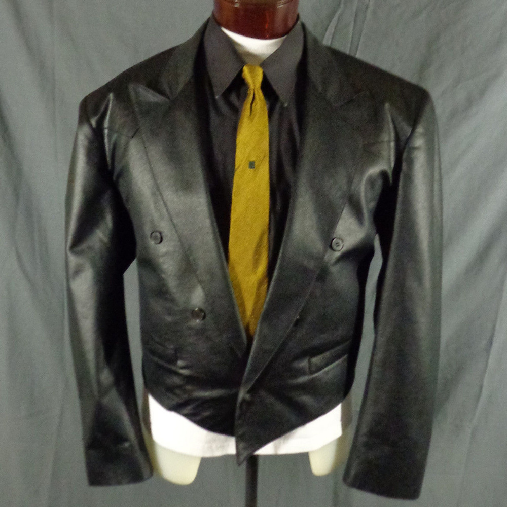 Vintage Miller Stockman Black Shark Skin Blazer