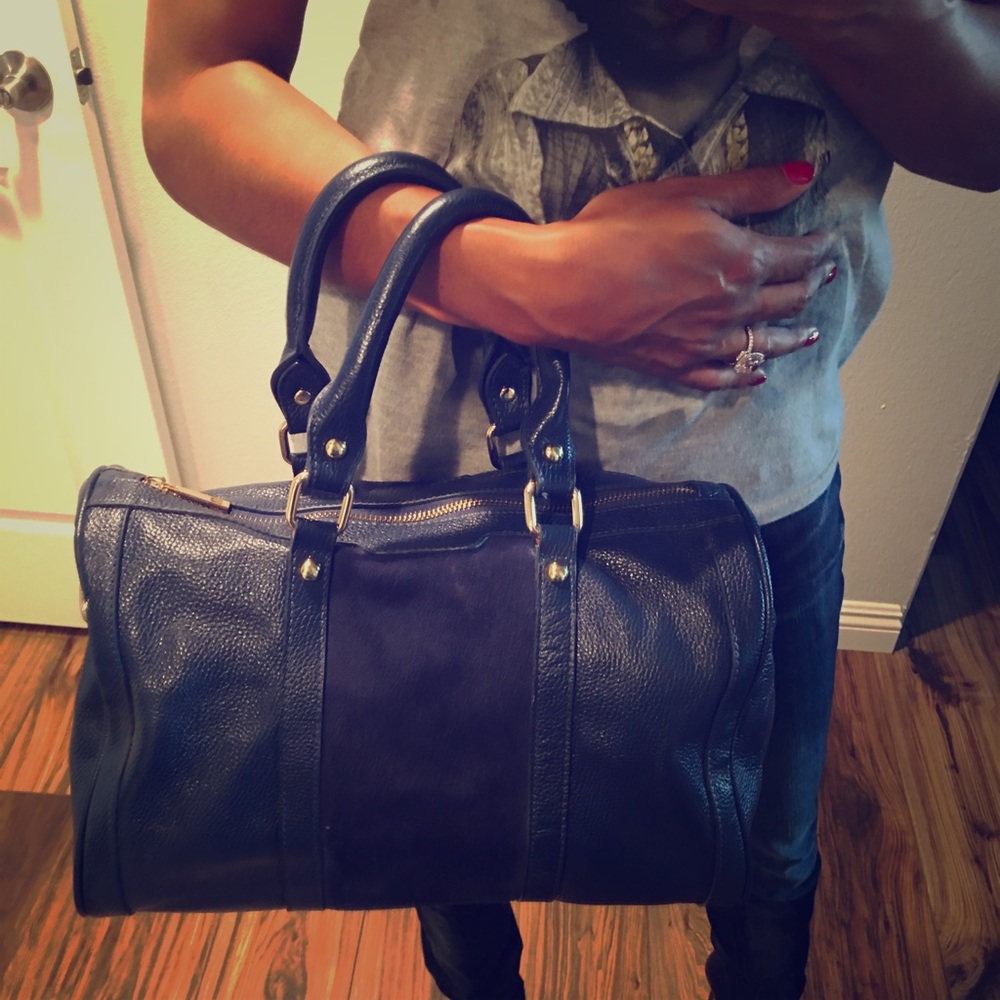 Beautiful Cobalt Blue Handbag w/Shoulder Strap