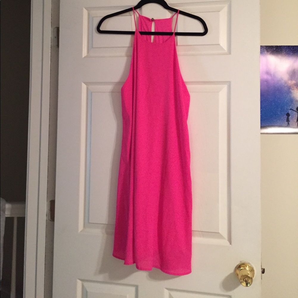 Neon Pink Dress