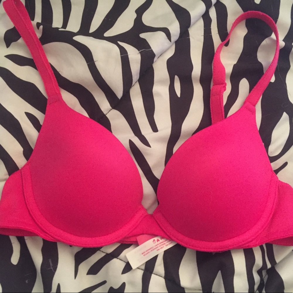 Hot Pink Push-Up Bra by Victoria Secret’s PINK