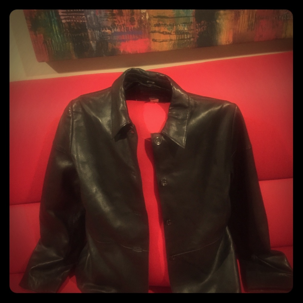Banana Republic butter soft leather jacket