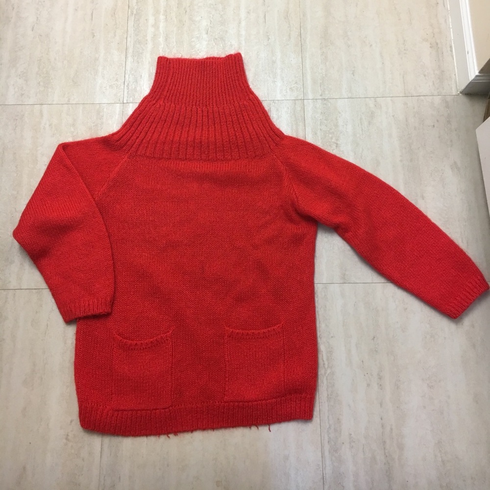 Oversized Red Sweater