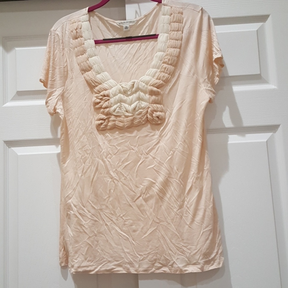 Blush colored t-shirt
