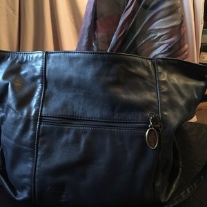 Genuine Stone Mountain Navy purse