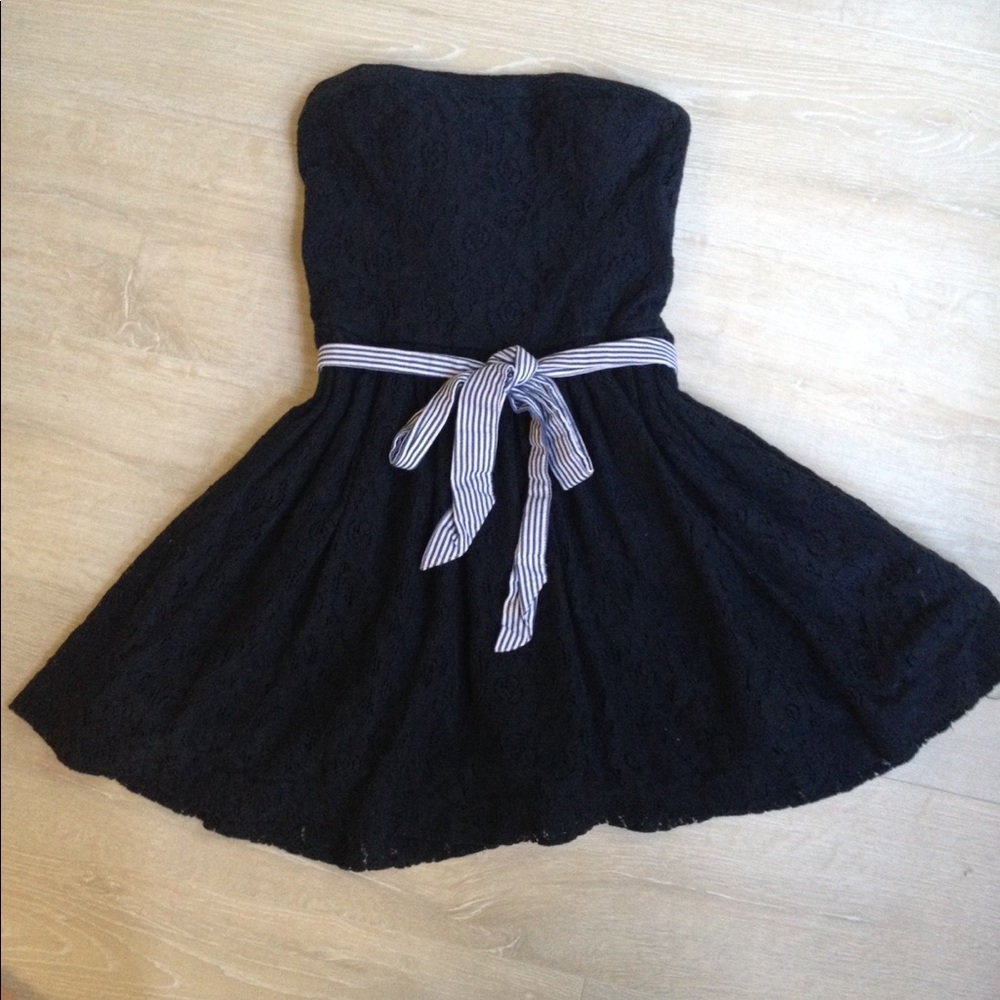 Dark navy dress from Abercrombie and Fitch