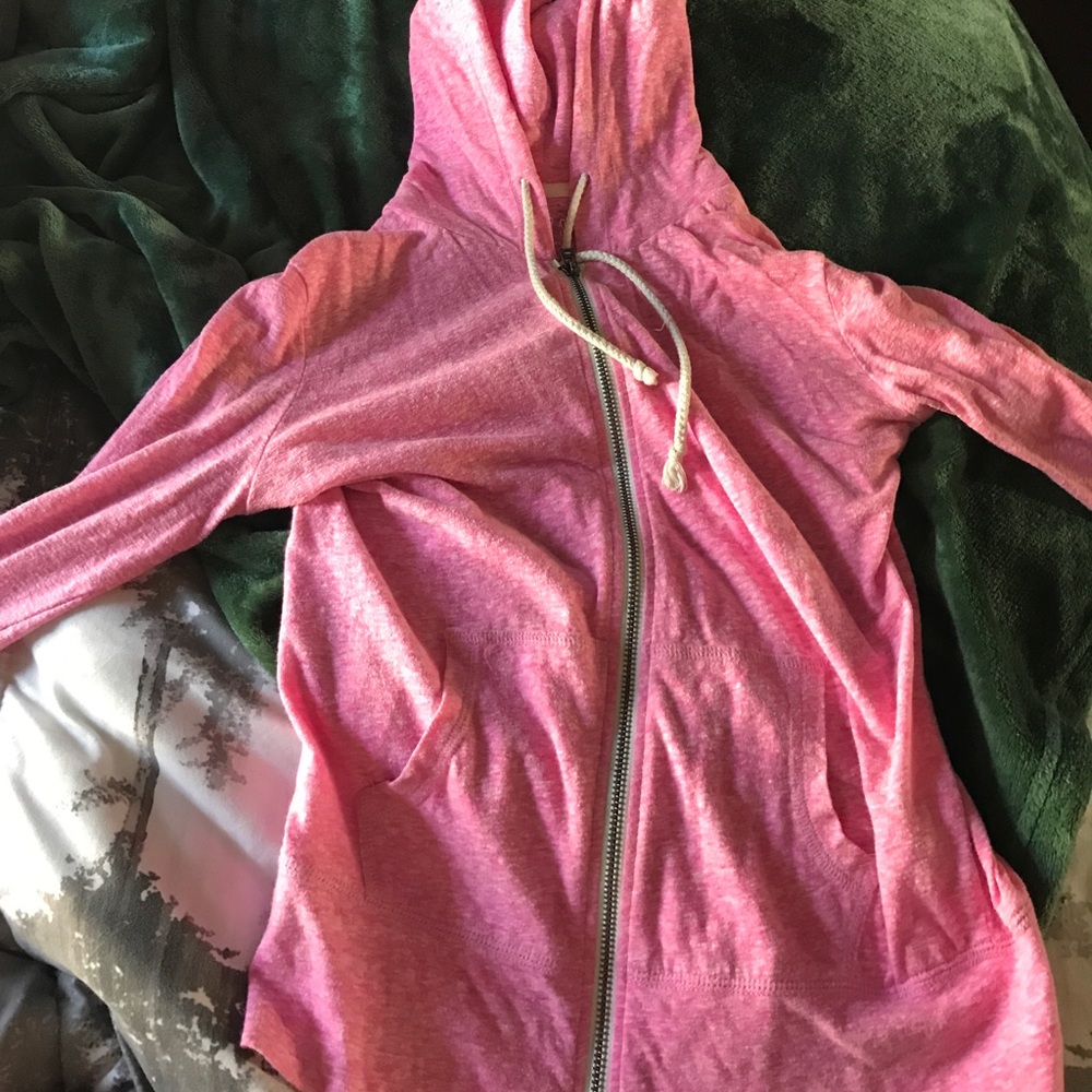Bright pink comfy jacket💓