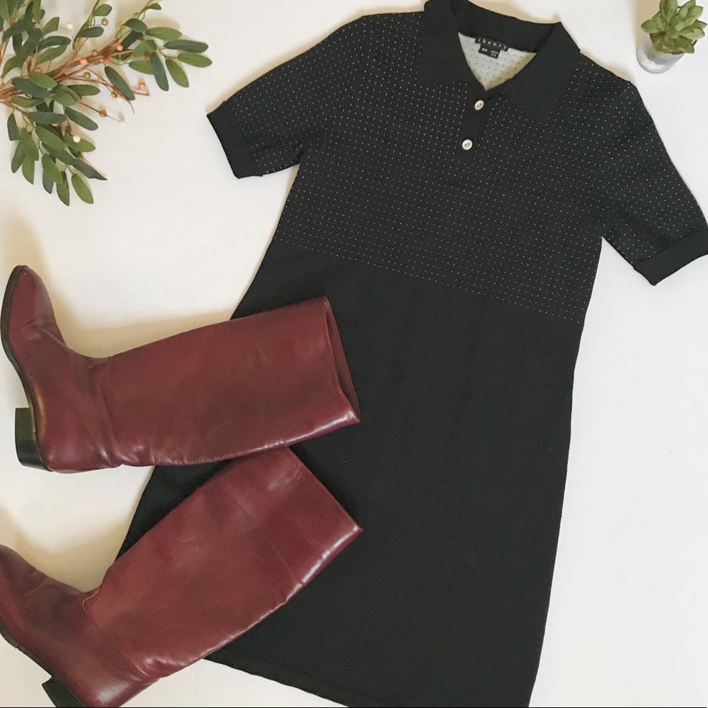 Theory Knit Shirt Dress