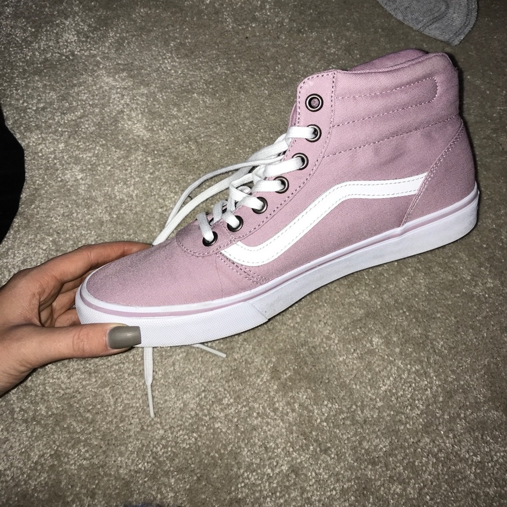 Vans never worn! Size 8.5. Firm on price