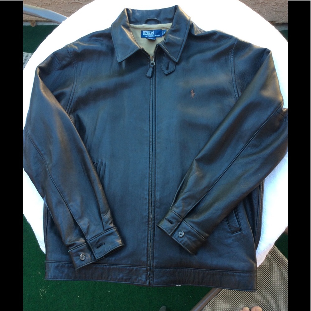 Men’s Ralph Lauren leather jacket