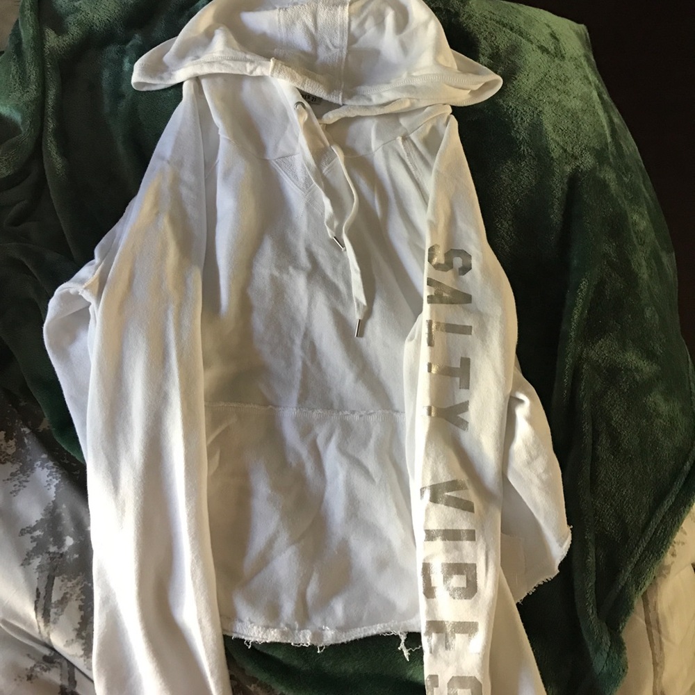 White hoodie 💖