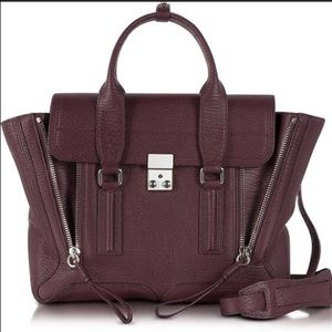 3.1 Phillip Lim Medium Pashli Bag in Black Cherry