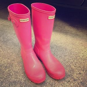 Hunter rain boots